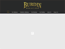 Tablet Screenshot of burdin-adr.com